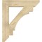 Ekena Millwork Merced Slat Rough Sawn Bracket, Douglas Fir, 6"W x 34"D x 38"H BKT06X34X38MRC06RDF - alternate 2